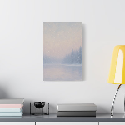 Apel Single Picture Frame Print on Canvas