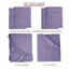 Ensemble de draps en microfibre 6 pièces Lux Decor-1501291199-1532217755