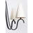 5 - Light STEEL Dimmable Chandelier
