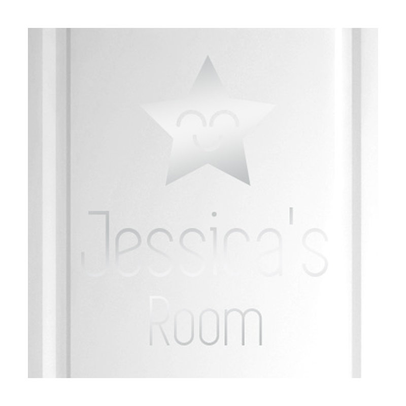 Astrology & Stars Wall Decal, Shiny Silver