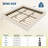 King Size Cloud Bed Frame Low Bed Frame Without Headboard Corduroy Upholstered Low Platform Bed with  Wood Legs No Box Spring Required Quiet and Easy Assembly Beige-944789170-944789160