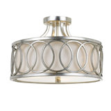 Graham 3 - Light Semi Flush Mount
