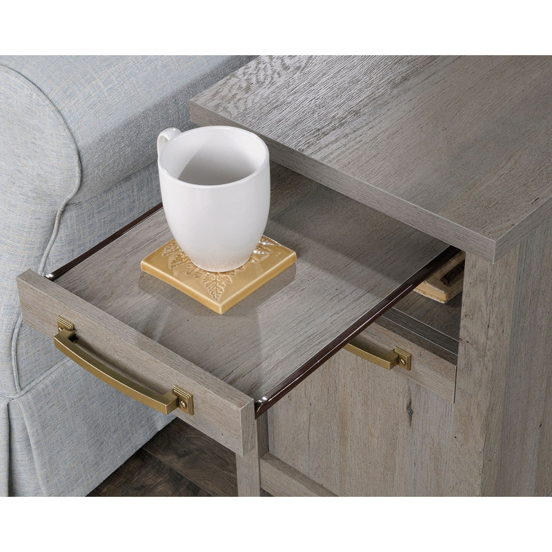 2 - Drawer End Table, Mystic Oak