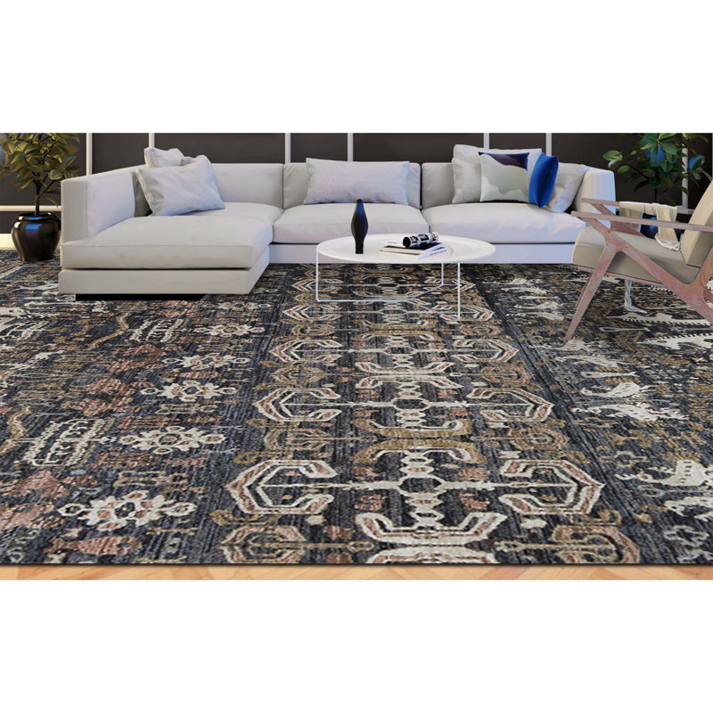Hand Woven Wool Area Rug
