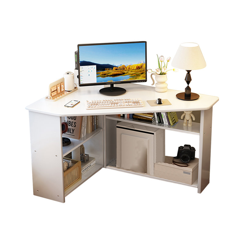 Bureaux en bois massif Free Form, Blanc, H 29,53 po x l 38,98 po x P 35,43 po