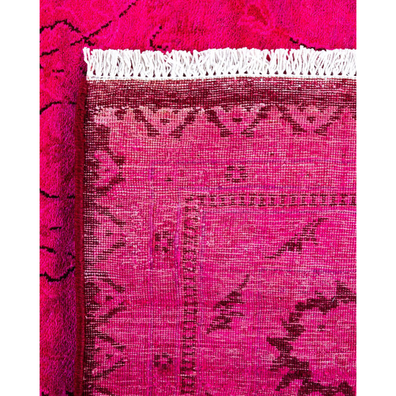 Overyed One-of-a-Kind Rectangle 6'3" X 9' Hand Knotted Area Rug