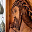 Handmade Traditional Religious & Spiritual Solid Wood Wall Decor