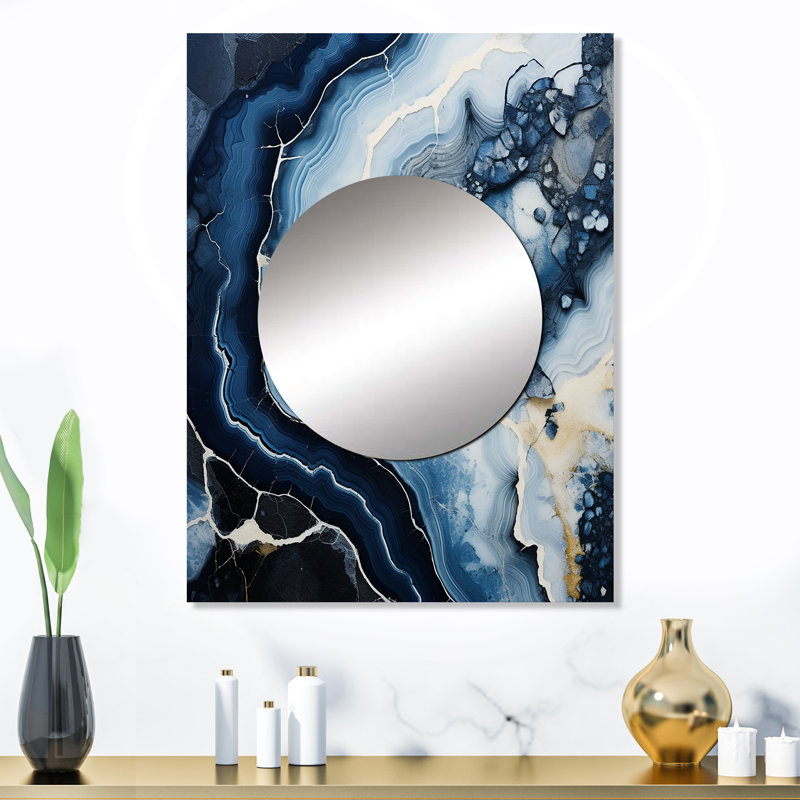Atode de pierre bleue Atla, peinture, 32 po x 24 po