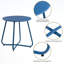 Round Metal Outdoor Side Table , cm W cm D-1796466558-1796466559