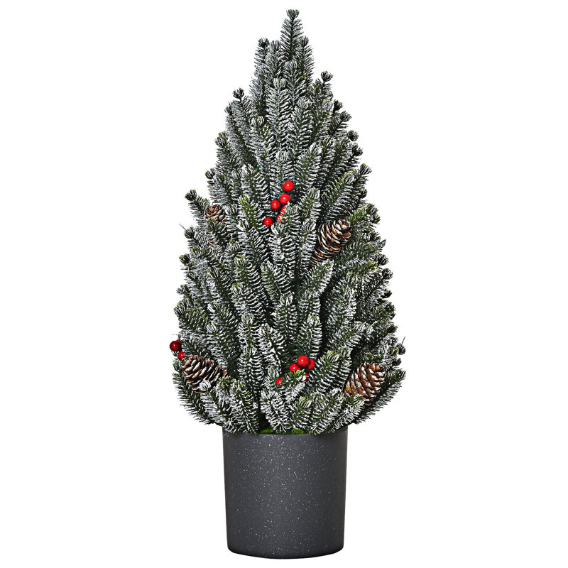 Arbre de Noël artificiel miniature 18 po