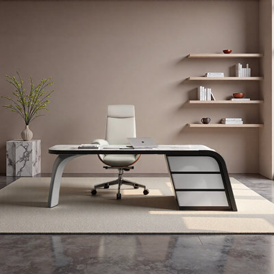 Modern Light Luxury Slate Desk