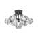 Elise 7 - Light 16.25'' Cluster Sphere Semi Flush Mount