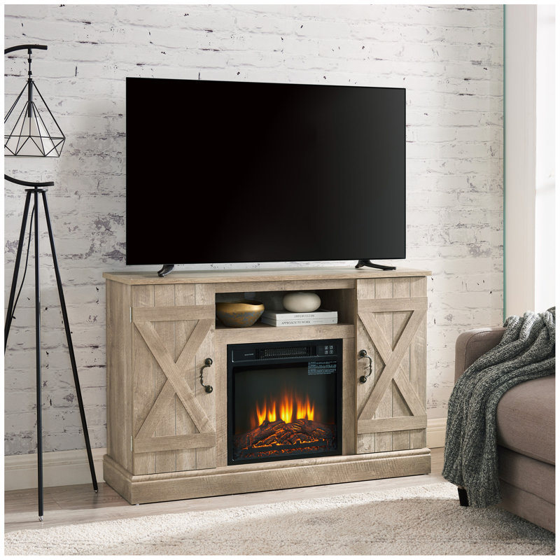 Meuble télé Farmhouse Classic, Gris clair