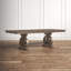 Table de salle à manger extensible en bois de pin Heneretta