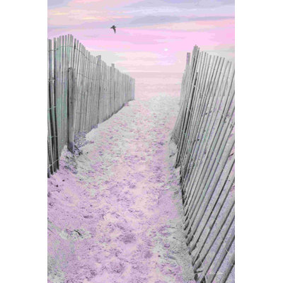 Lever de soleil sur la plage rose 2885736