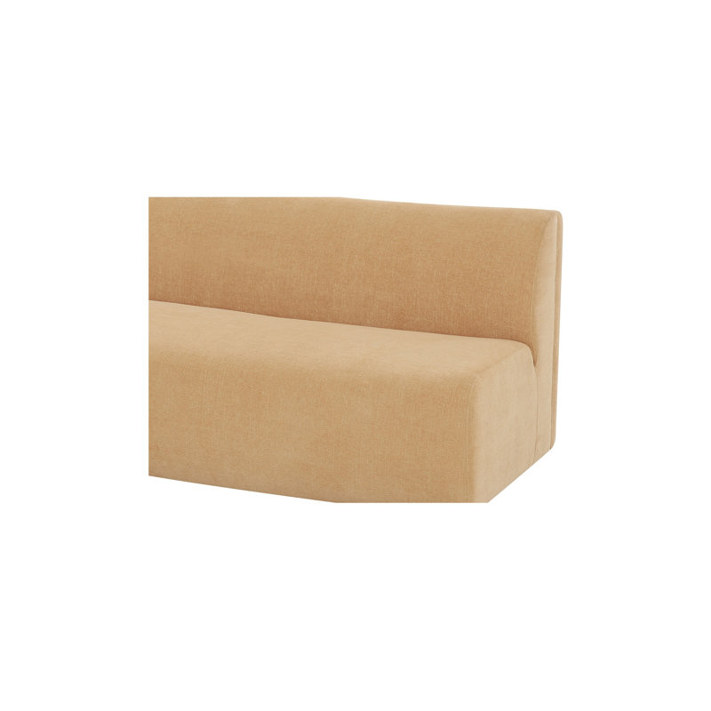 Naomi Convex Sofa Golden Yellow, Yellow