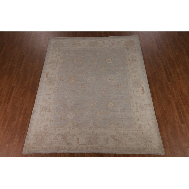 Handmade Oushak Vegetable Dye Area Rug
