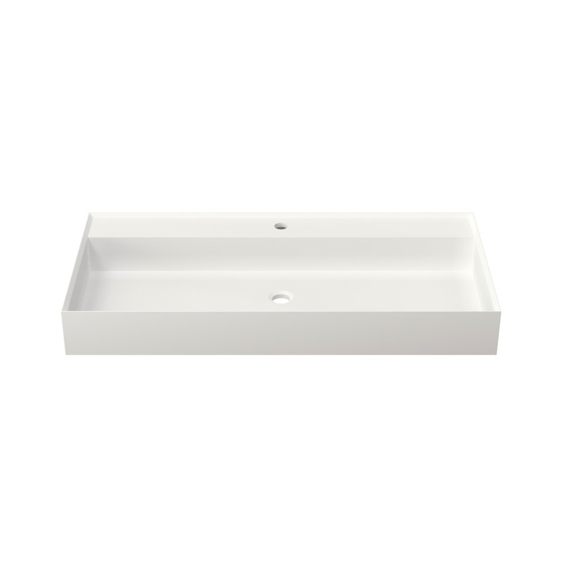 Lavabo pour salle de bain en pierre Stone