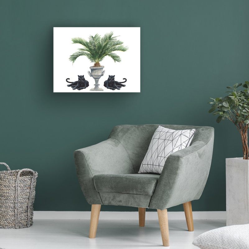 Art mural sur toile Bay Isle Home ™ par Michael Willett Sago, H 14 po x l 19 po