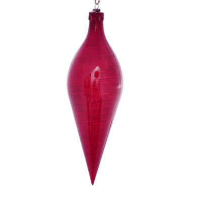 Wood Grain Shuttle Ornament