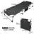 Portable Folding Camping Cot Adjustable 4-Position Reclining Sleeping Cot with Pillow-68873813