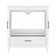 Edion 31.89'' Single Bathroom Vanity with Ceramic Top with Mirror