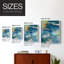 «Spring Winds II», reproduction encadrée - bois massif-1177444497-1177444498
