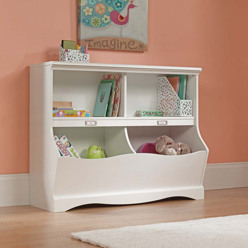 Bookcase/Footboard, White finish