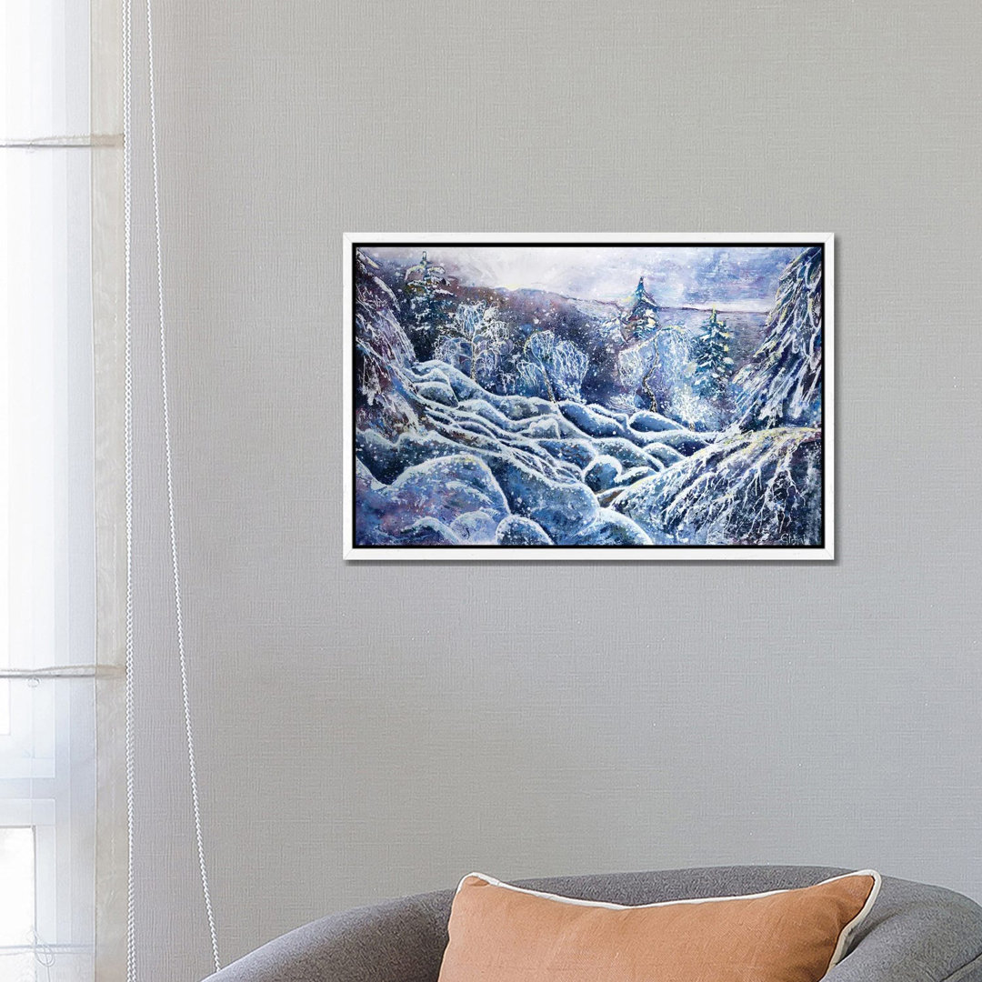 Winter von Marina Strijakova - Galerie-verpackte Leinwand Giclée