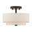 Jorgan Linen Blend Semi Flush Mount-1115678277
