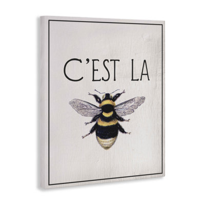 «French Bee», toile par Lil 'Rue