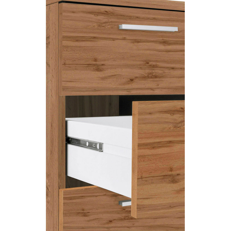 Basim Computer Desk, Brown