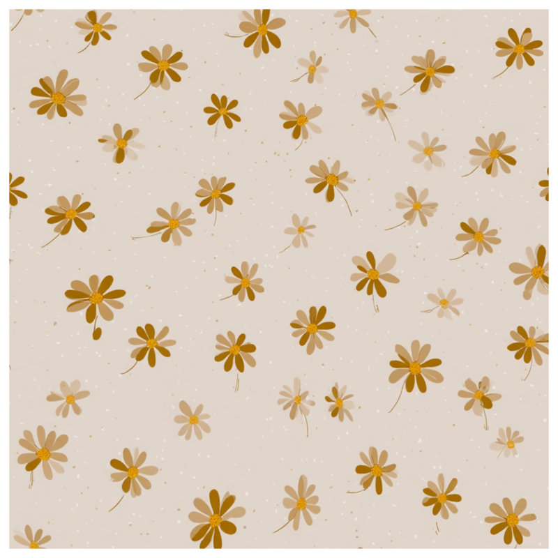 Housse de couette Daisies Bedding, Lit simple