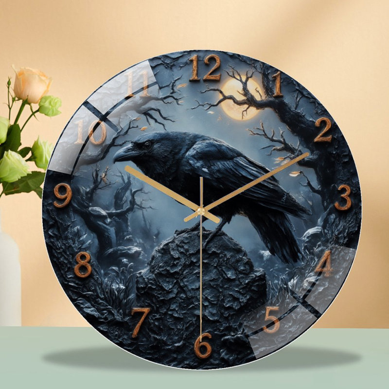 Horloge murale gothique 12 po