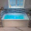 60" X 32" Alcove Acrylic Rectangular Whirlpool Heated Jetted Tub With Drain & Overflow-105242472-105242473