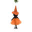 Chatte orange debout (paquet de 8)