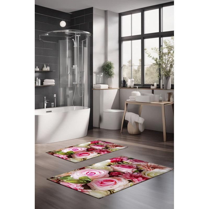 Ensemble de tapis de bain Eakly (2 pièces)