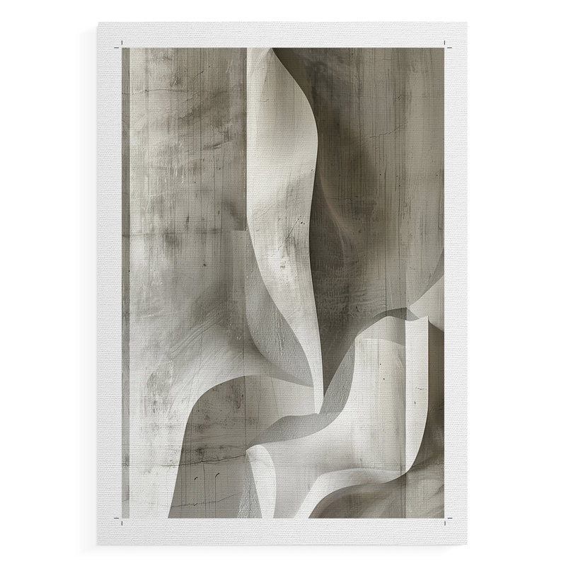 Série ABSTRACT CDLXI - Impression sur toile seulement - NON CADRE, H 18 po x l 12 po