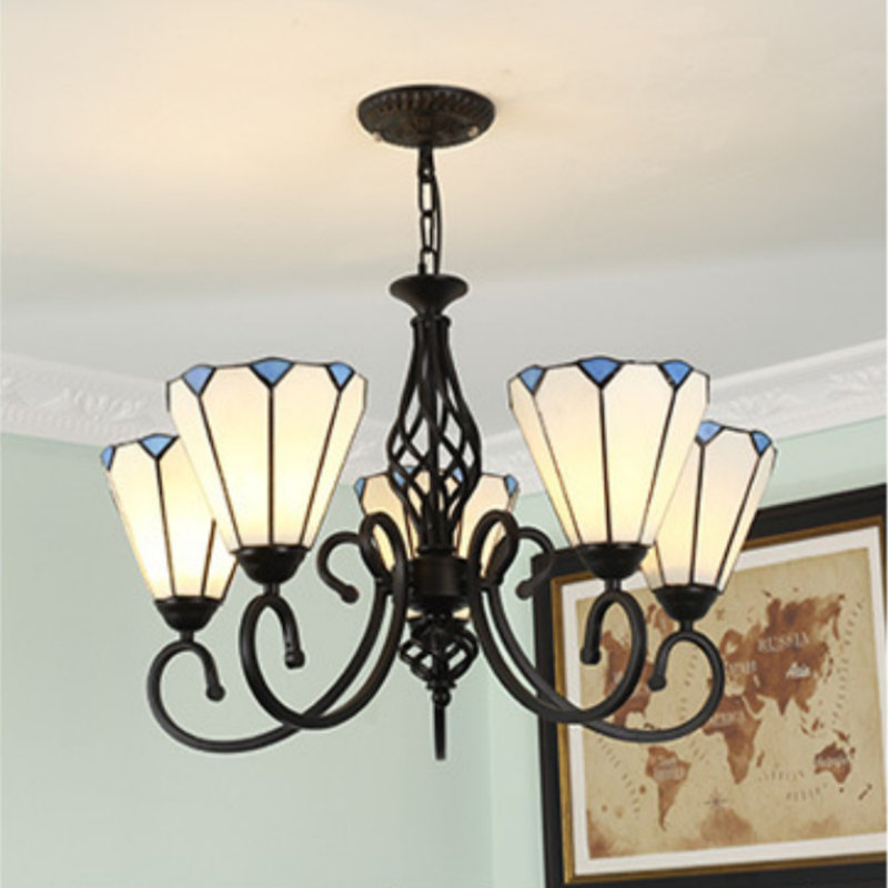 Boolia 5 - Light Dimmable Classic / Traditional Chandelier