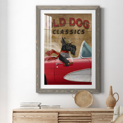 Old Dog Classics - impression encadrée