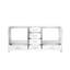Meuble-lavabo double blanc 72 po X P 22 po D-113405114