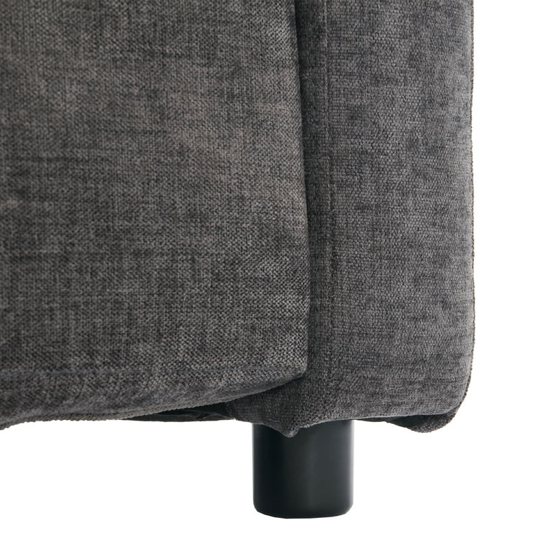 Ensemble de canapé rembourré Cozy, Gris