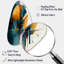 The Geometry Of Light I - Abstract Geometric Fall Shape Metal Wall Sculpture-105584134