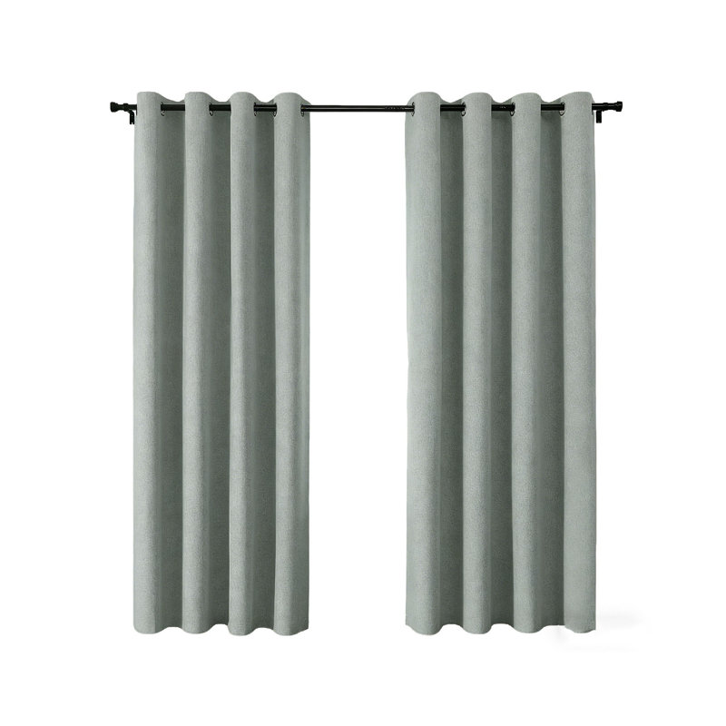 Blackout Curtain Panel Pair, Green