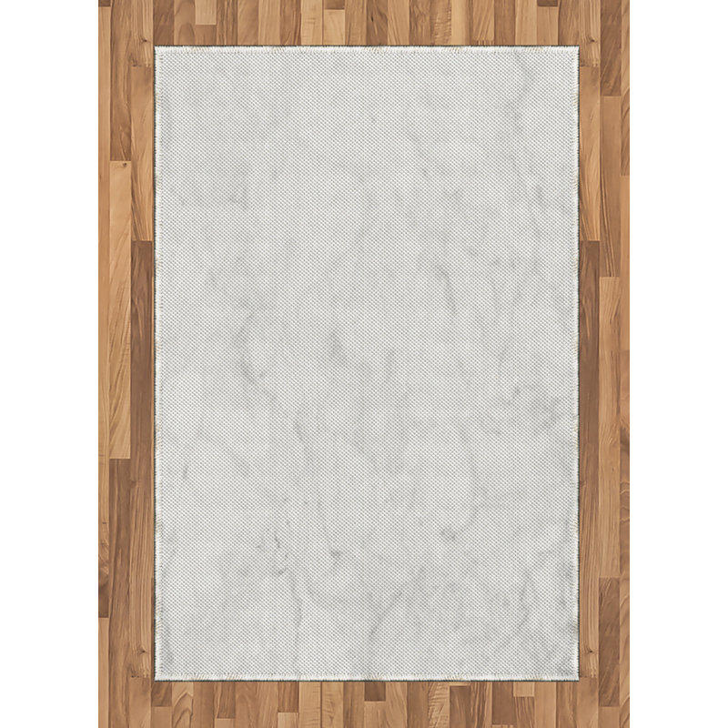 Marble Print High Density Long Fiber Poly Threads Decorative Area Rug Carpet, Rectangle 4' x 5'8"