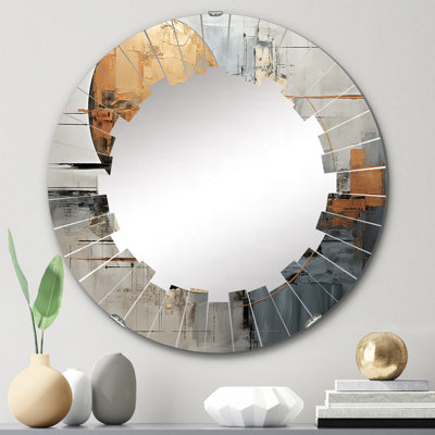 Kulun - Miroir mural moderne rond