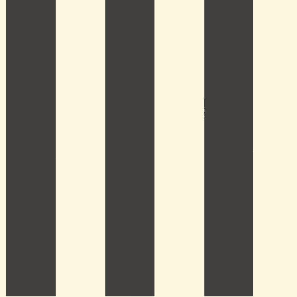 Modern Striped Wallpaper, Black/White