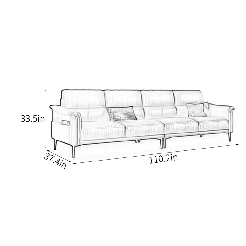 Canapé de bureau élégant et créatif, 4