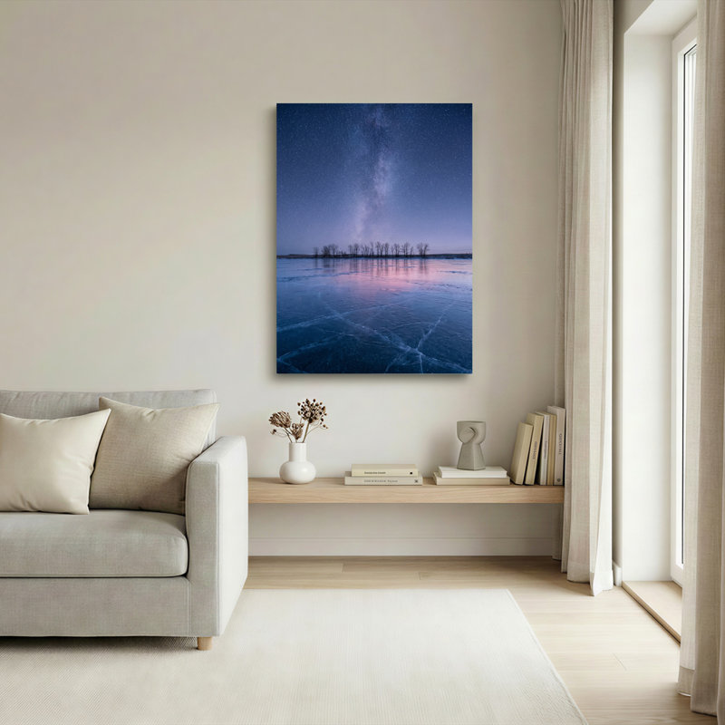 Ciel étoilé, reproduction d'art sur toile, ensemble de 1, H 36 po x l 24 po, Toile tendue