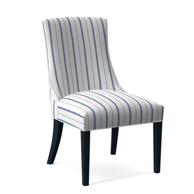 Tuxedo Slipper Dining Chair